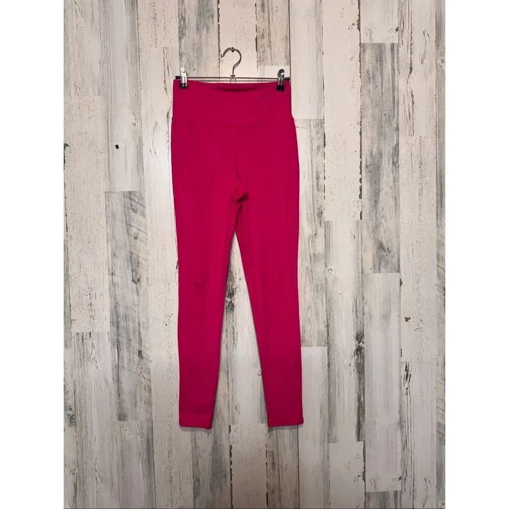 Forever 21 Pink High Waisted Leggings Women’s Small Athletic Stretch Activewear